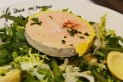 Foie gras sur salade